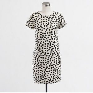 J. Crew Polka Dot Shift Dress
